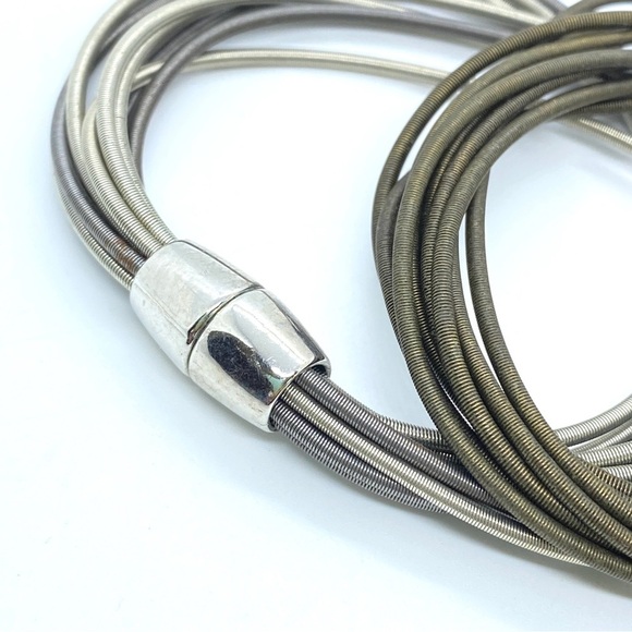 Cord Bracelet Pair or Necklace With Magnet Clasp - Picture 4 of 9